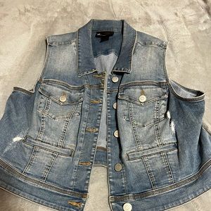 Lane Bryant Jean Vest